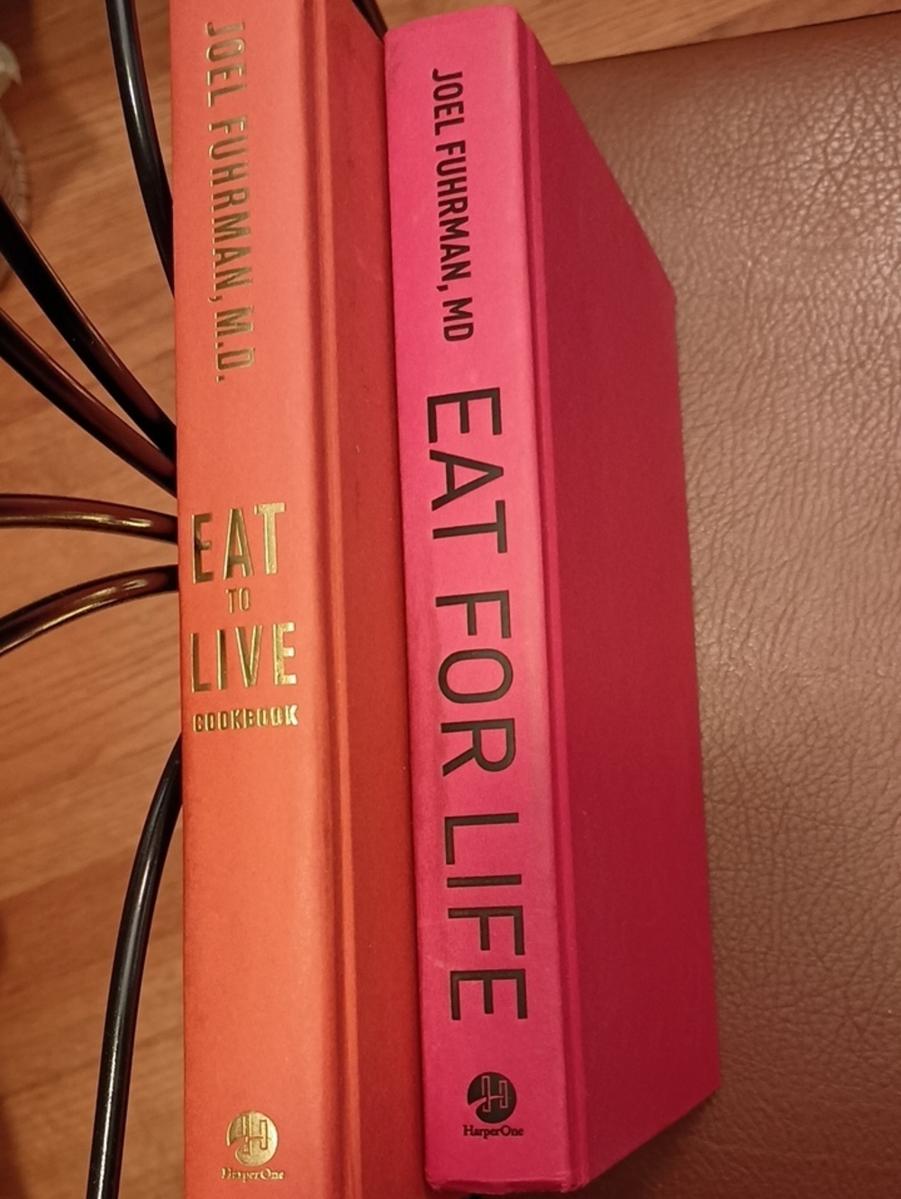 Eat To Live and Eat for Life Cookbooks -- Hardcover